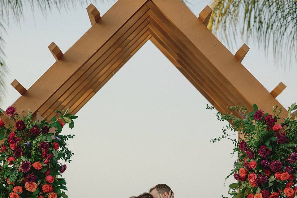 Ombre arch