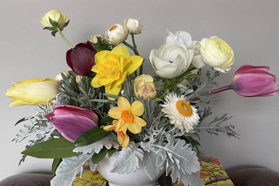 Spring centerpiece