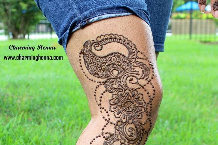 Leg Henna