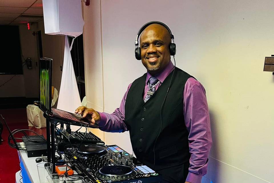 DJing wedding