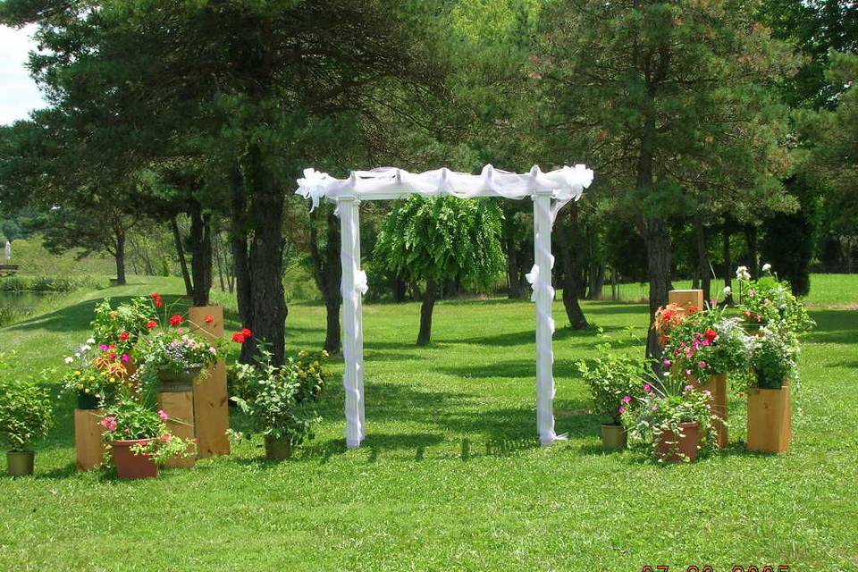 Wedding arbor