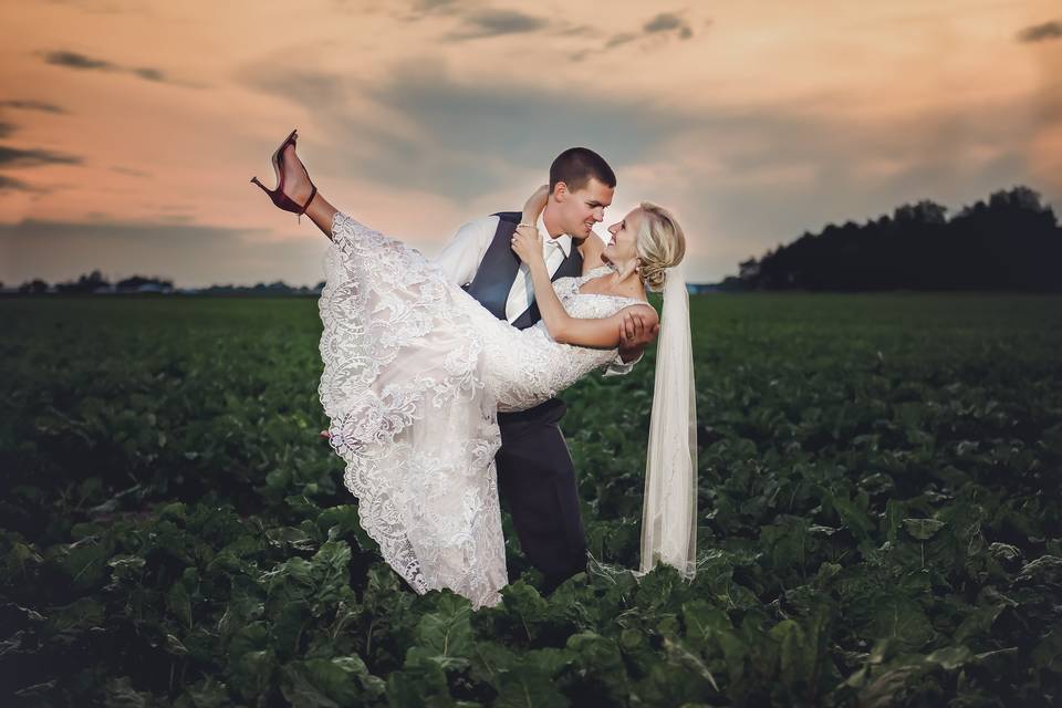 Central Michigan Farm Wedding