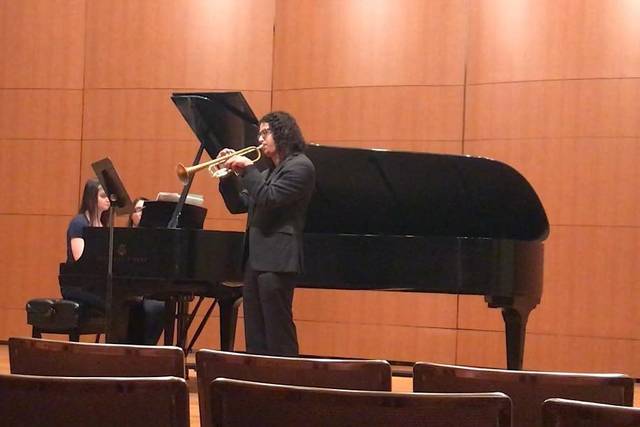 Piano and trumpet duo