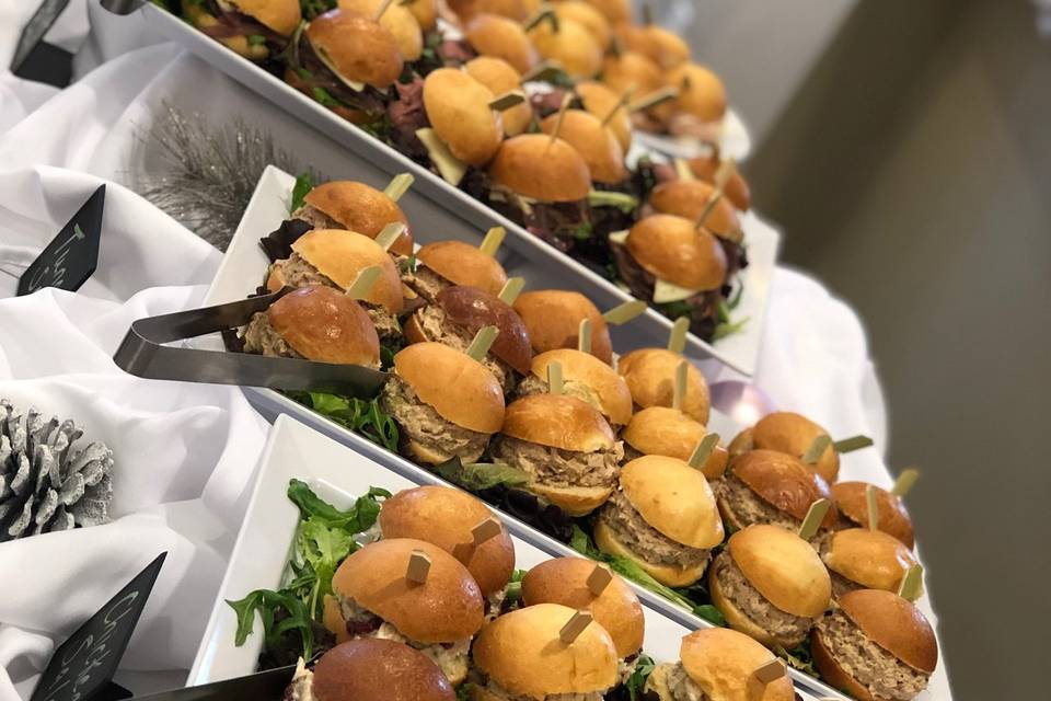 Assorted sliders