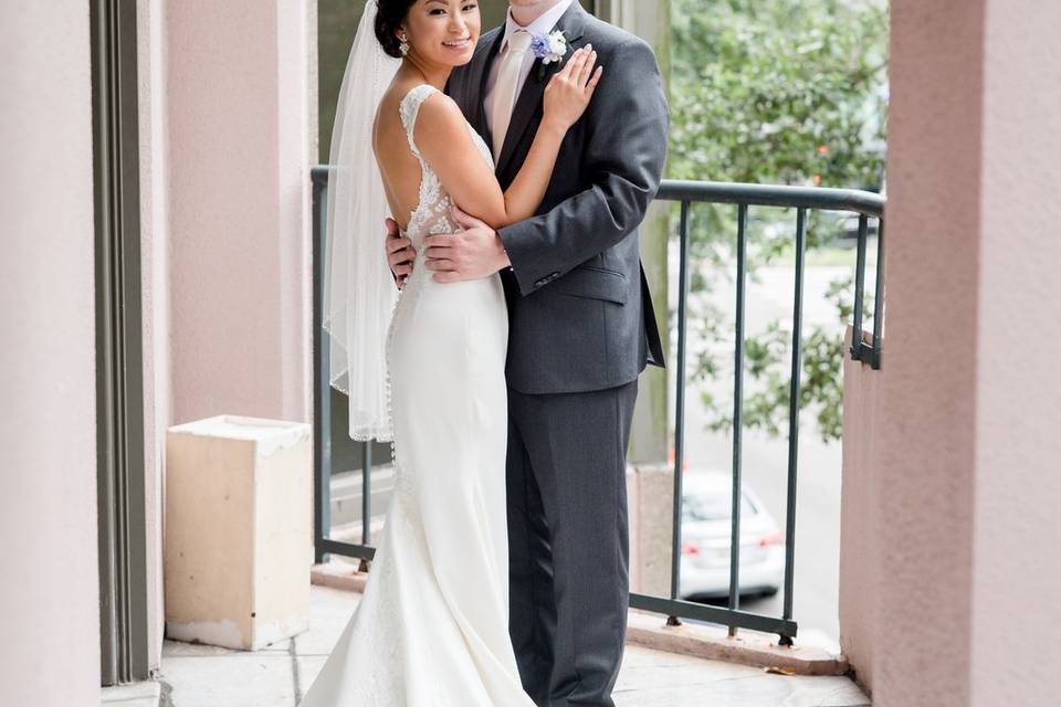 Bride and Groom NOLA Portraits