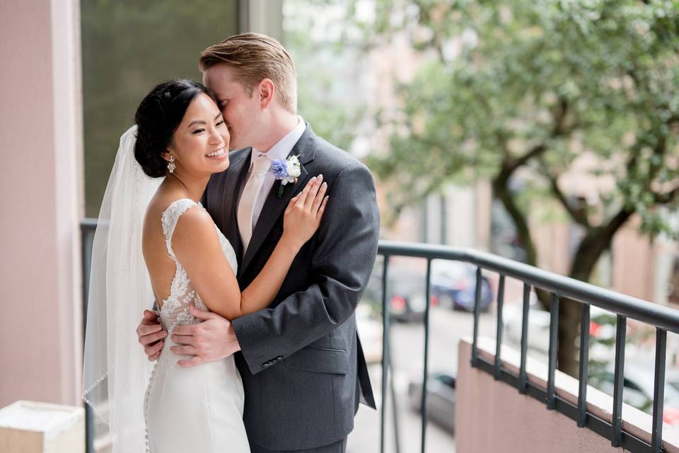 Bride and Groom NOLA Portraits