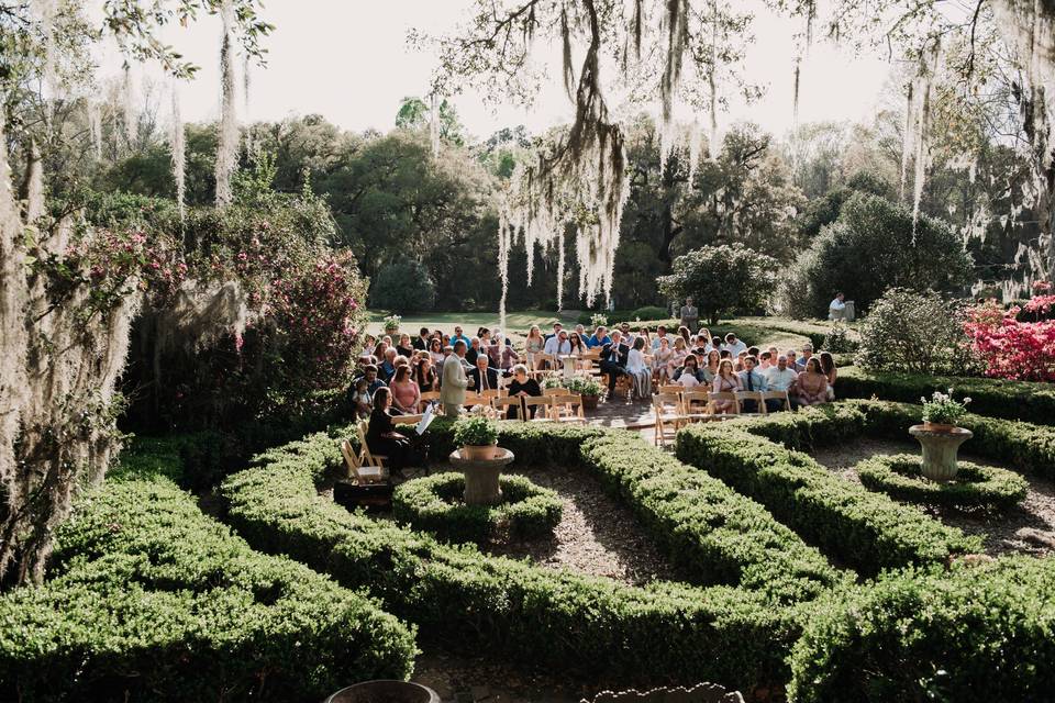 Garden ceremony