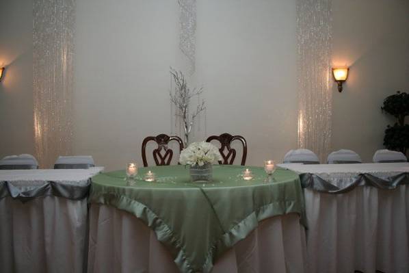 Sweetheart table