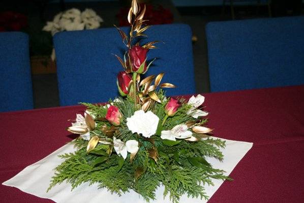 Flower centerpiece