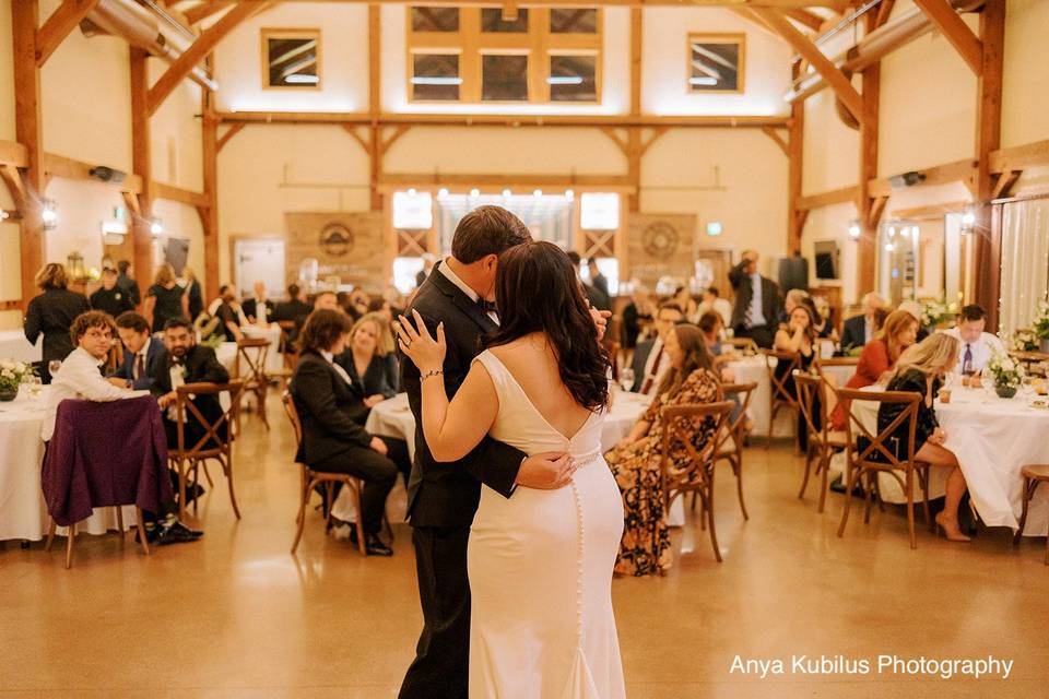 First dance in main hall