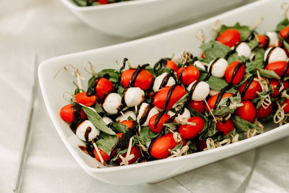 Custom Caprese Plater