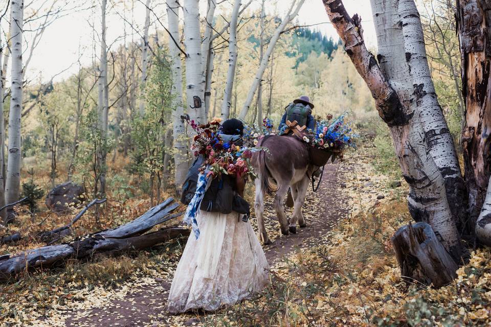 Backpacking styled shoot