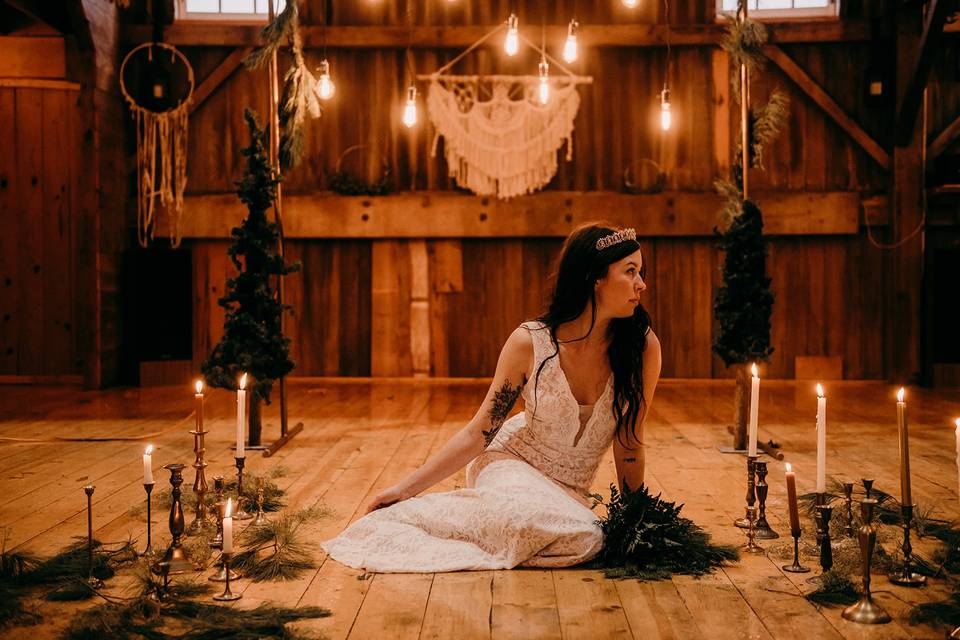 Bride Under Altar!