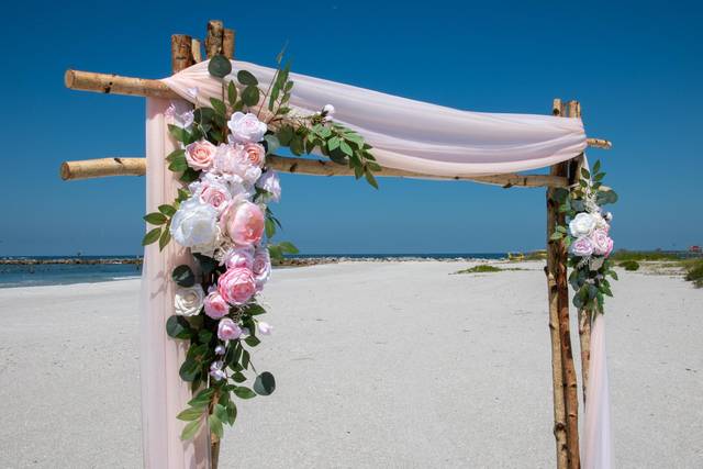 Unique Arch Whim Wedding  FL