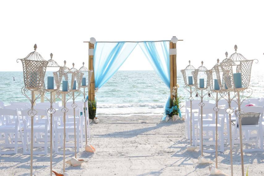 Elegant Sea Whim Wedding in FL
