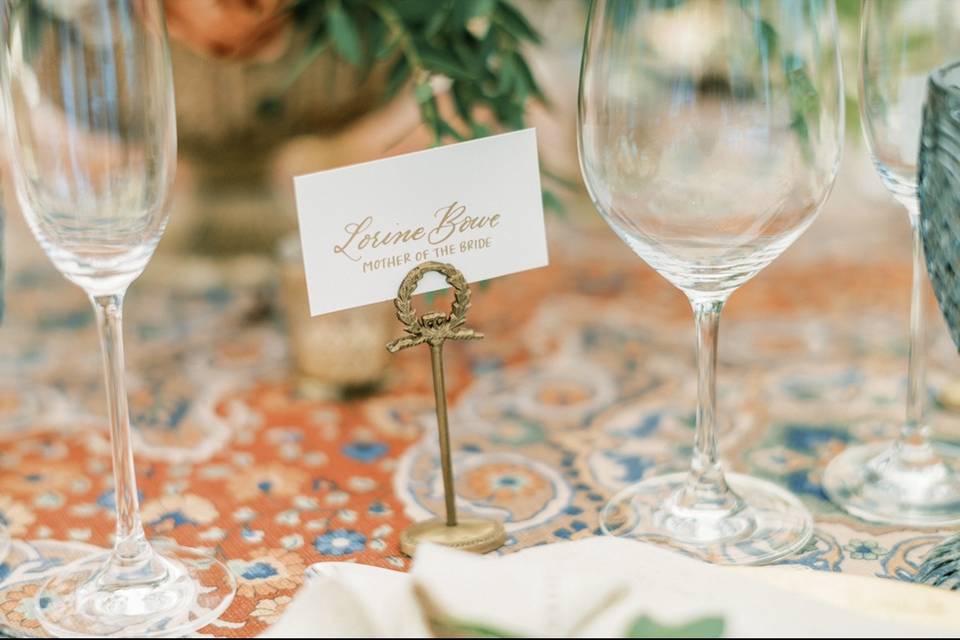 Mother of the Bride Place Card