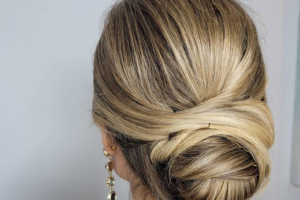 Special occasion updo