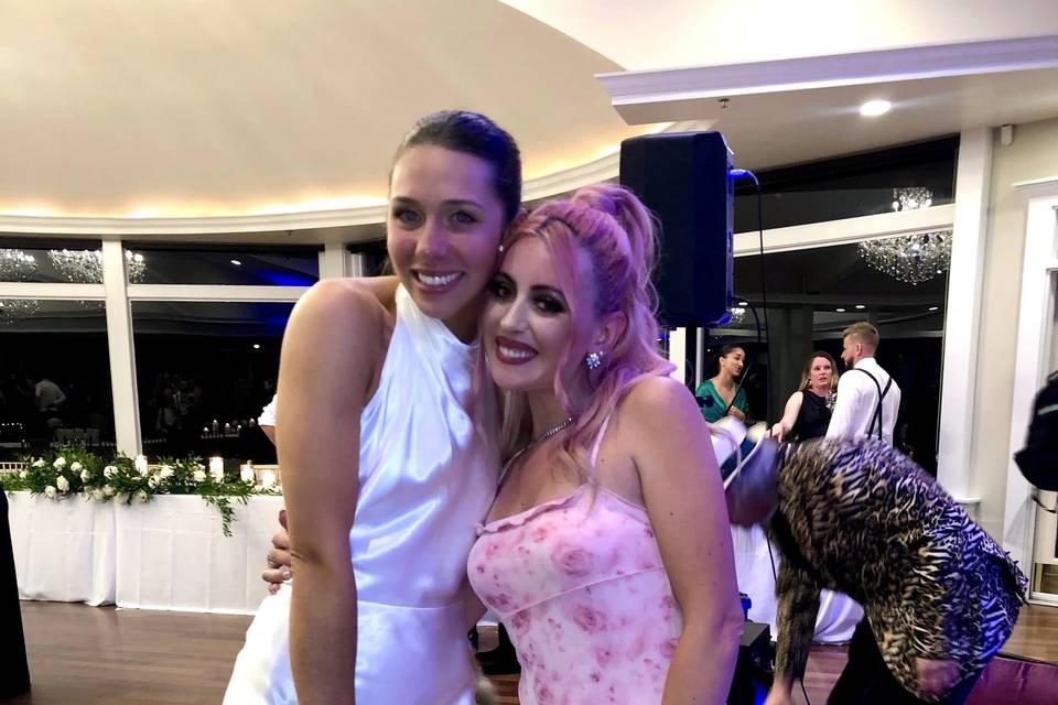 Happy bride = happy singer