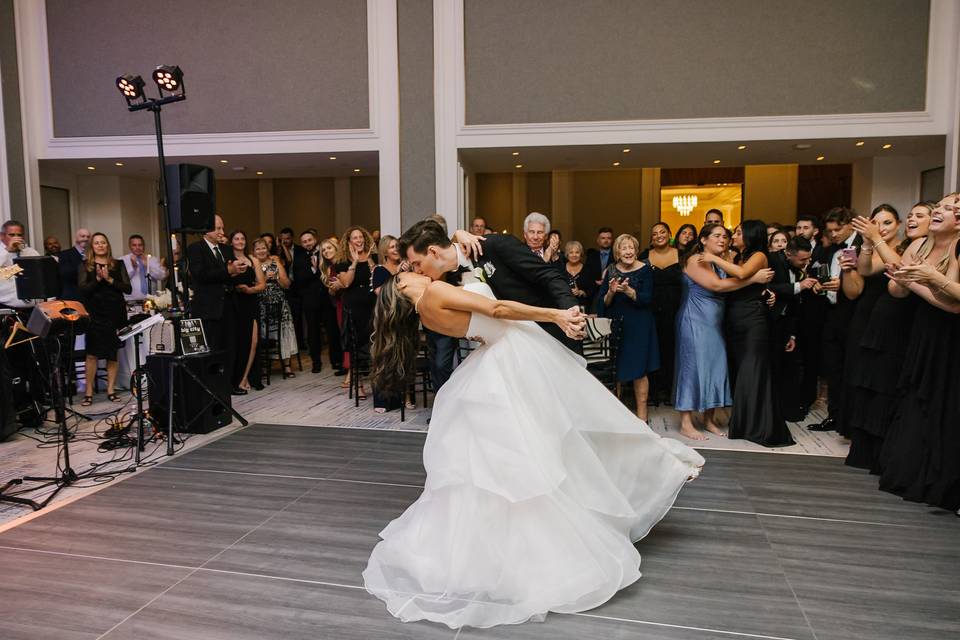 First dance dip