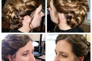 Braided updo