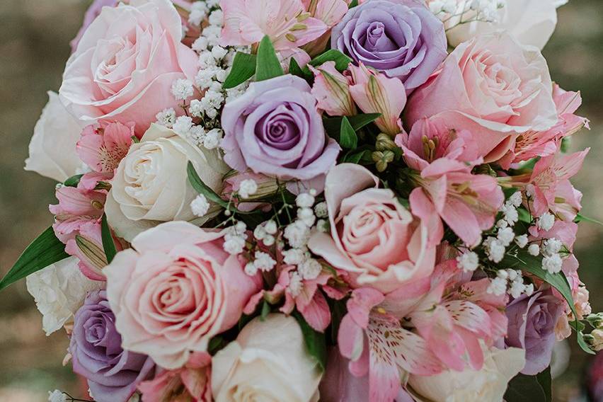 A bridal bouquet