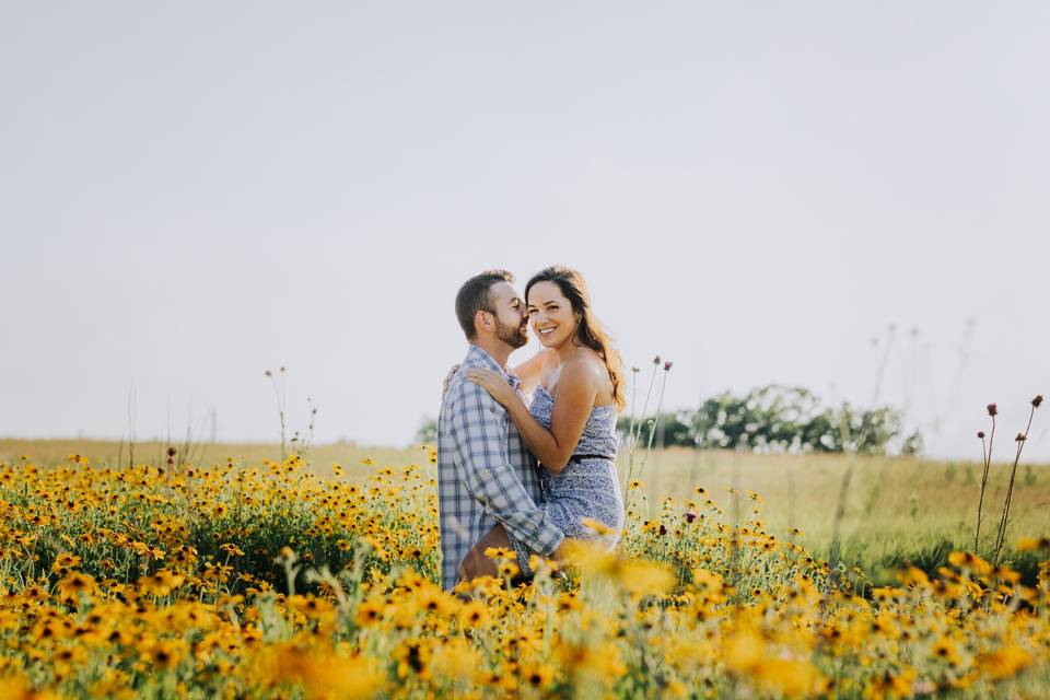 Lapham Peak Summer Engagement