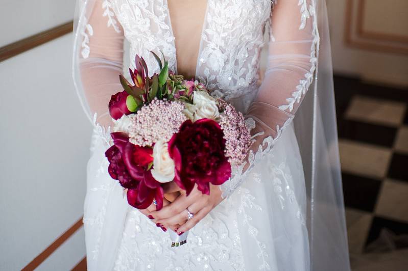 Colorful bride