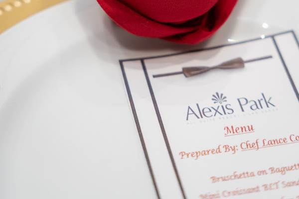 Wedding Table Set-Up