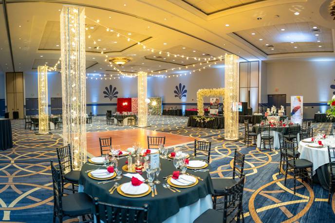 Parthenon Ballroom 1-4 Wedding