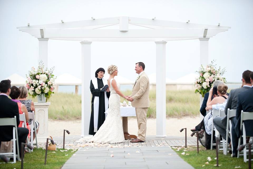 Ceremony at chatham bars inn