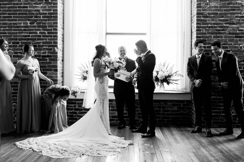 Ceremony on 2nd floor