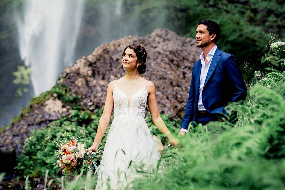 Waterfalls and weddings!