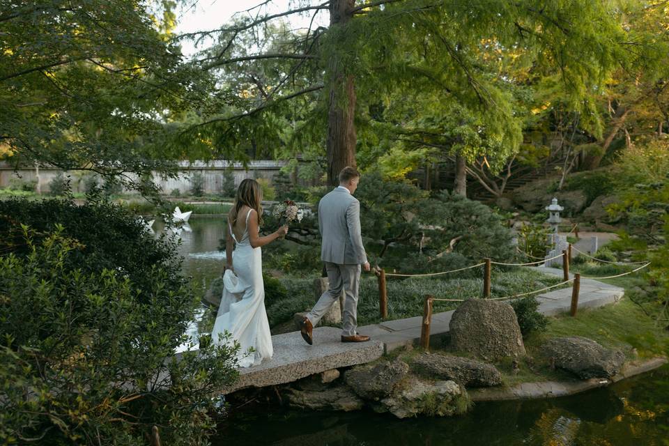 Botanical garden wedding