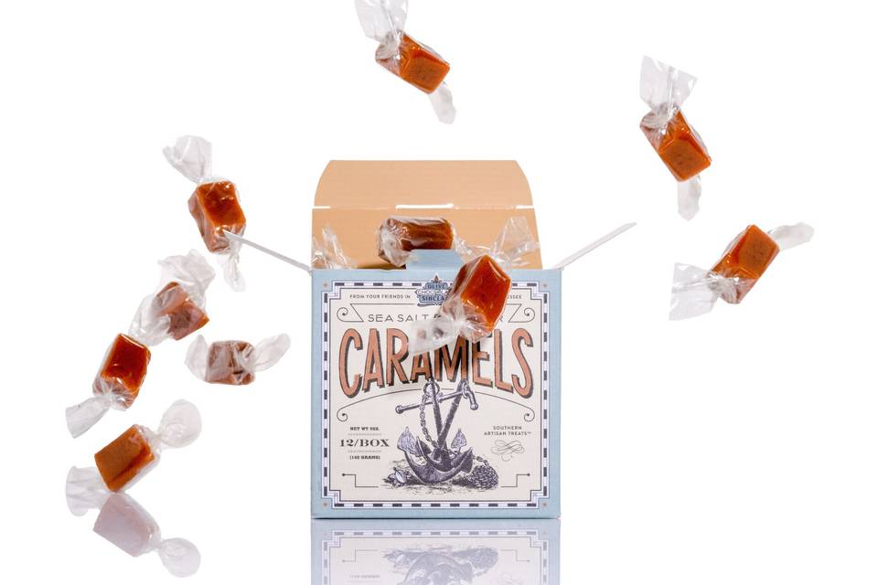 Sea Salt and Vinegar Caramels