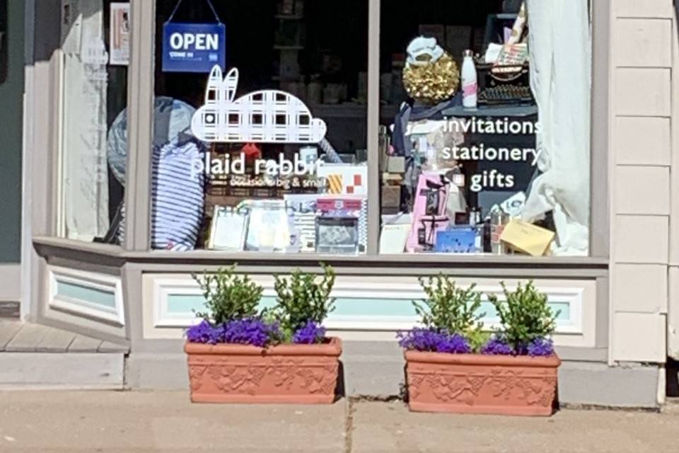 The Plaid Rabbit shop