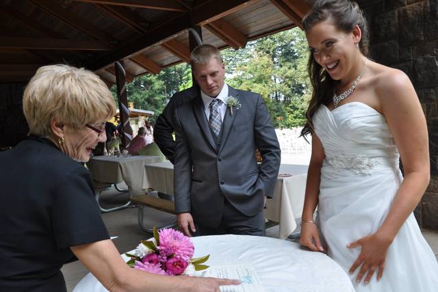 Wedding couple
