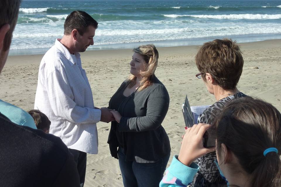 Beach wedding