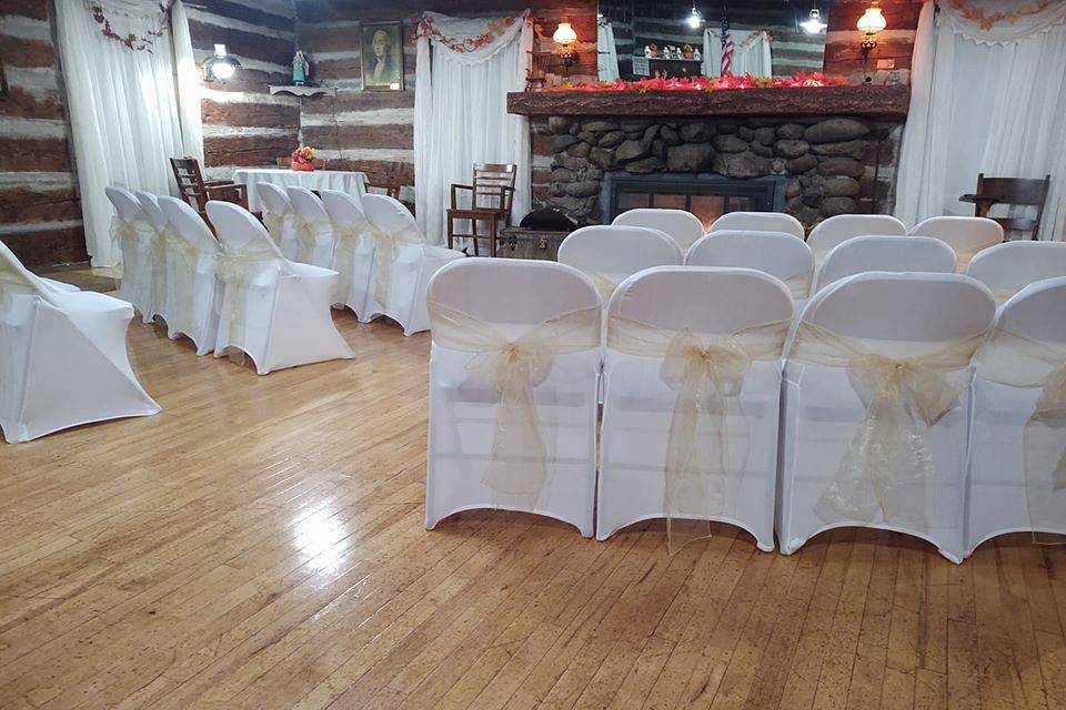 Ceremony setup