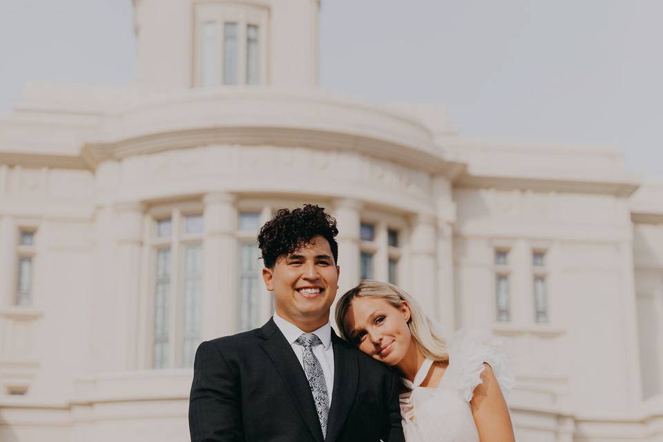 Hannah + Austin // Payson Utah Temple // LDS Wedding Film 