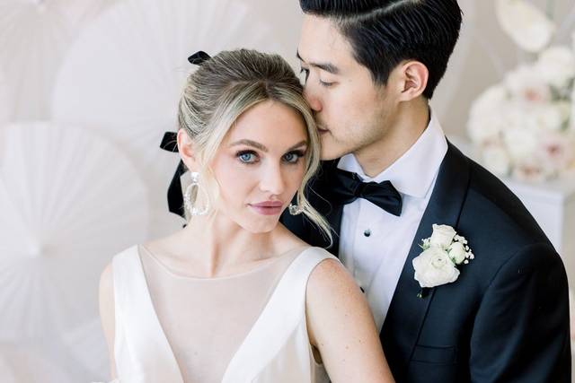 Just married portraits