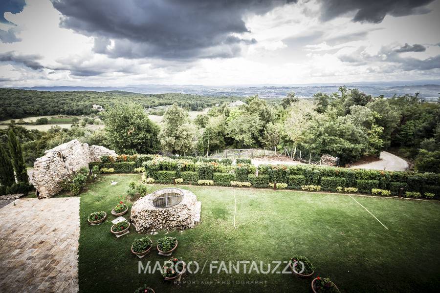 Landscape from the terrace