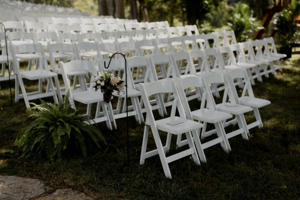 White Wood Chair