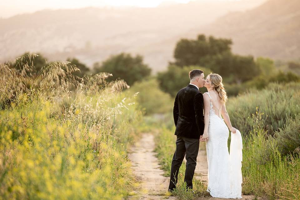 Many romantic photo ops