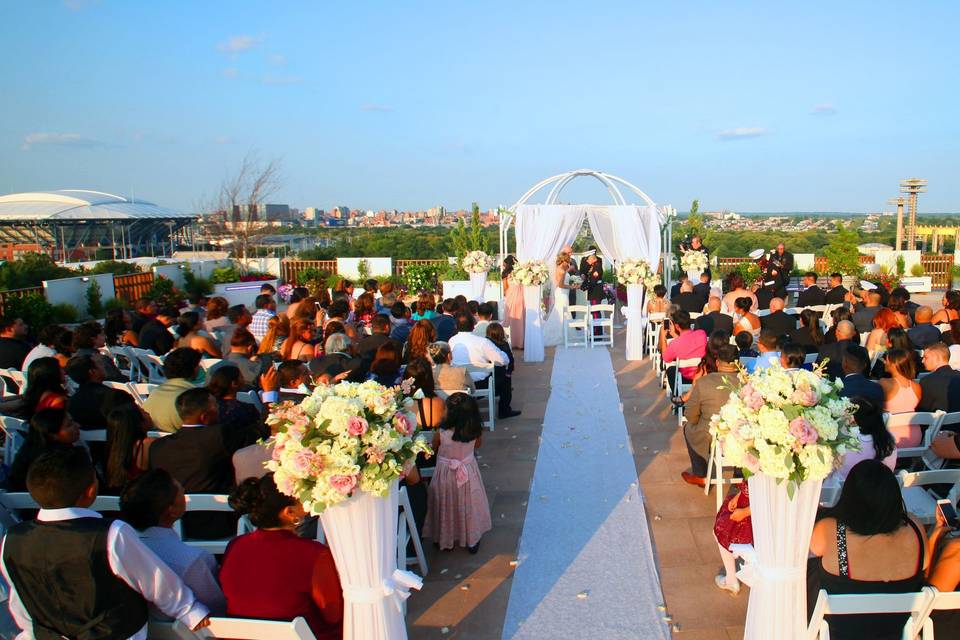 Outdoor ceremony