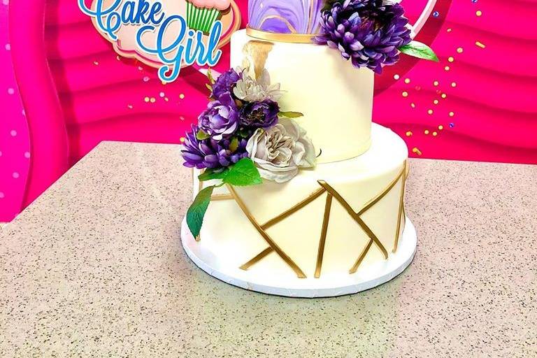Sprinkle Girl Cake | The Cake Blog