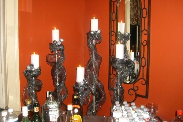 Candle centerpiece