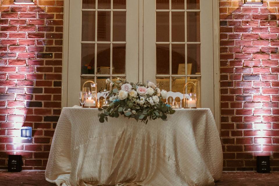 Sweetheart Table