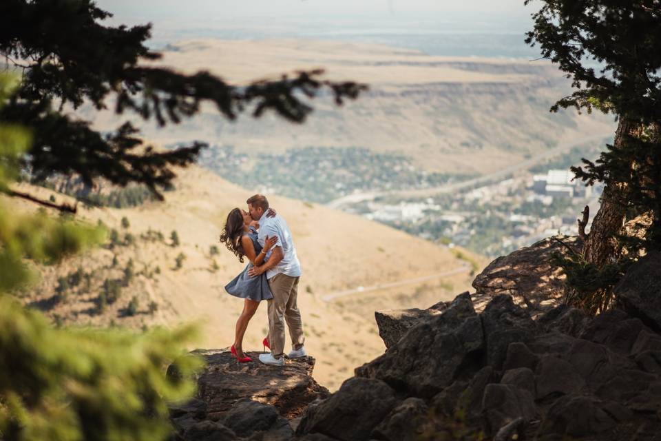 Rocky Mountain Engagement