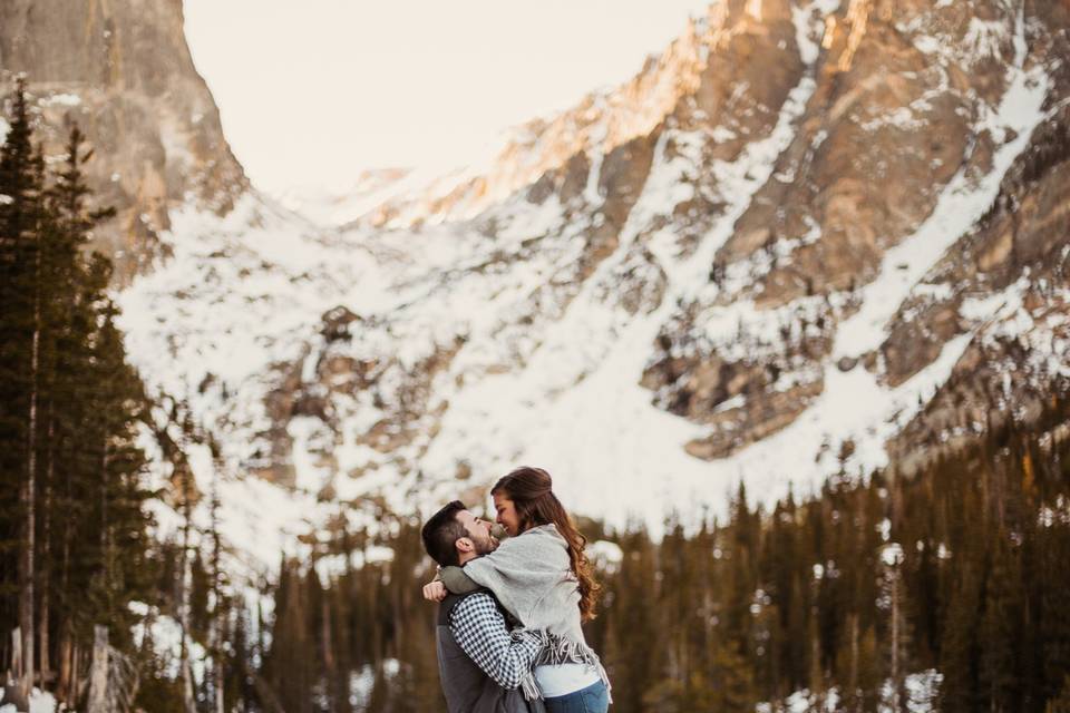 Rocky Mountain Engagement