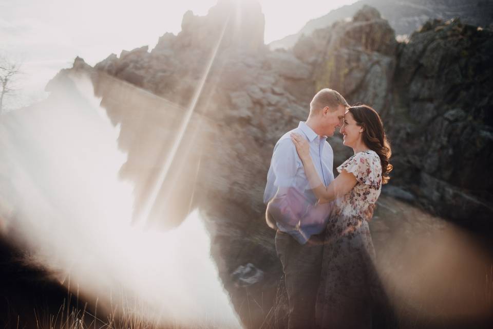 Rocky Mountain Engagement